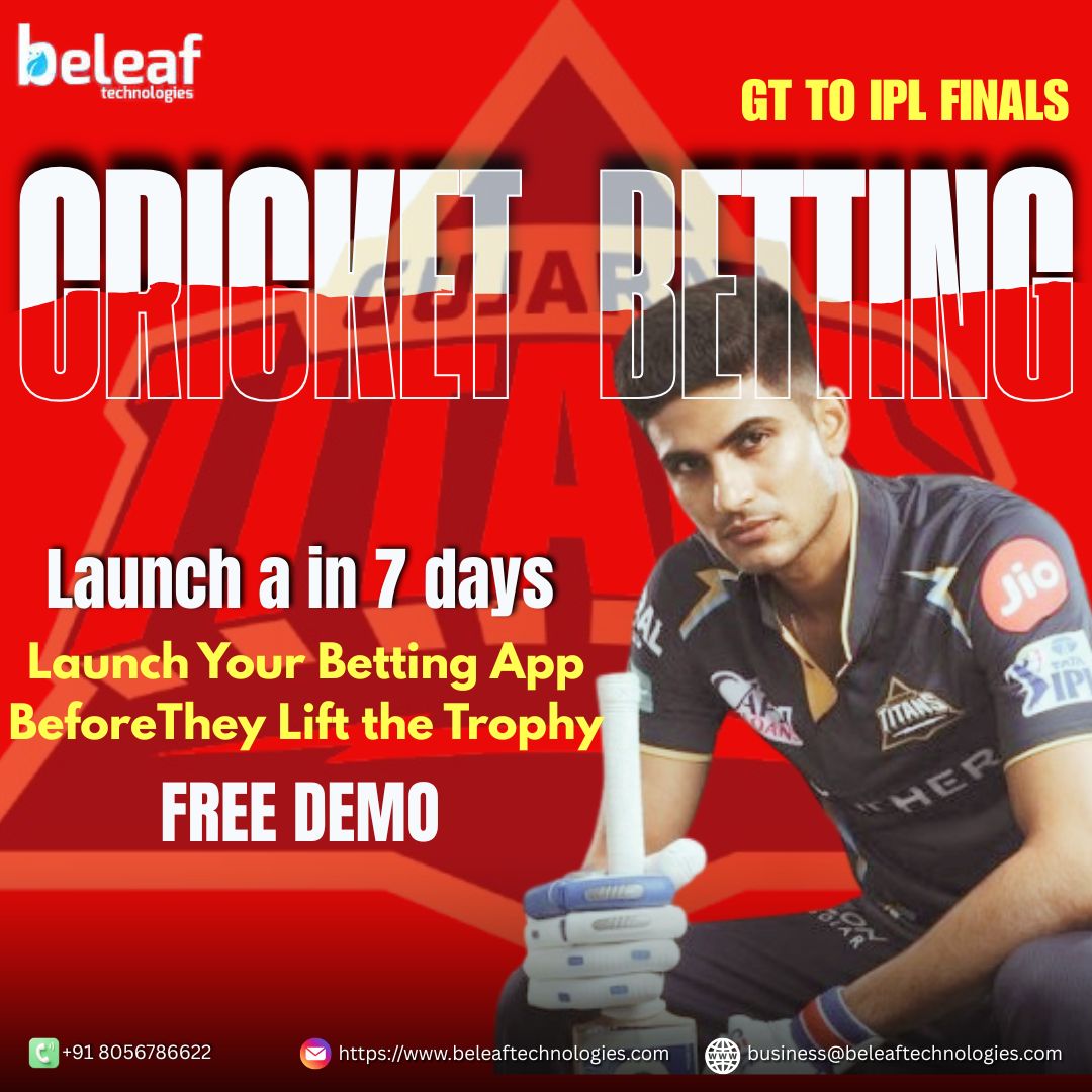 GT to IPL Finals: Launch Your Betting App Before They Lift the Trophy